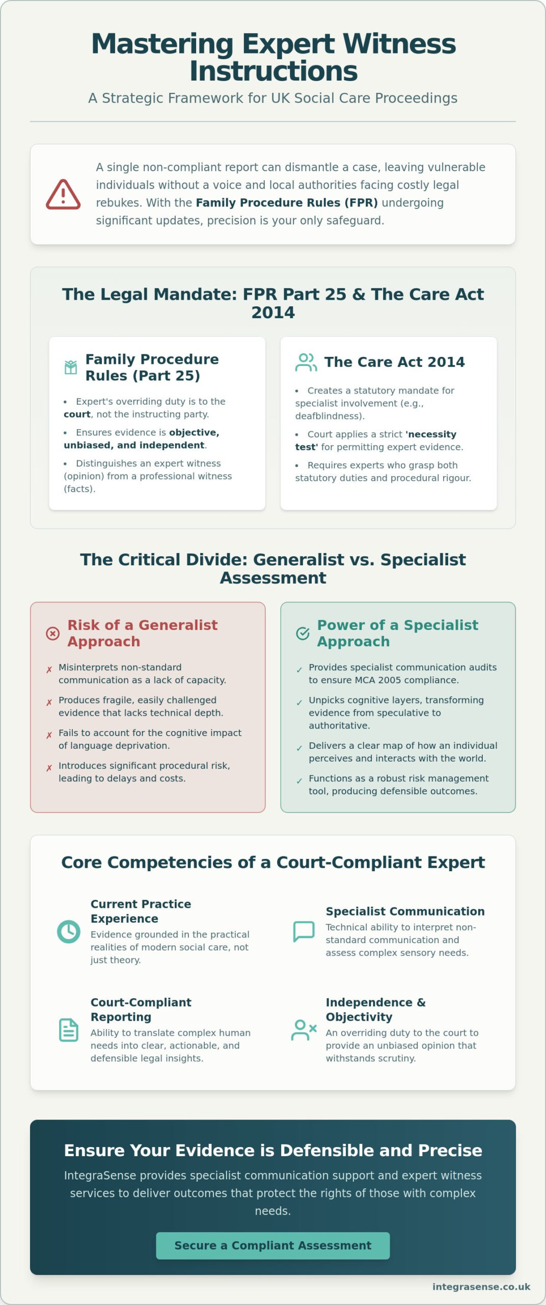 Expert Witness in Social Care Proceedings: A Strategic Guide for 2026