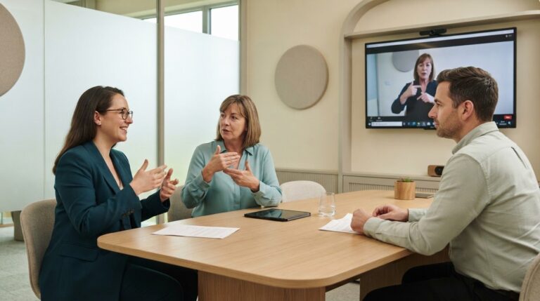 In-Person vs Remote BSL Interpreting: A Professional Framework for Defensible Decision-Making
